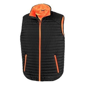 Result Unisex Adult Gilet / Black/Orange